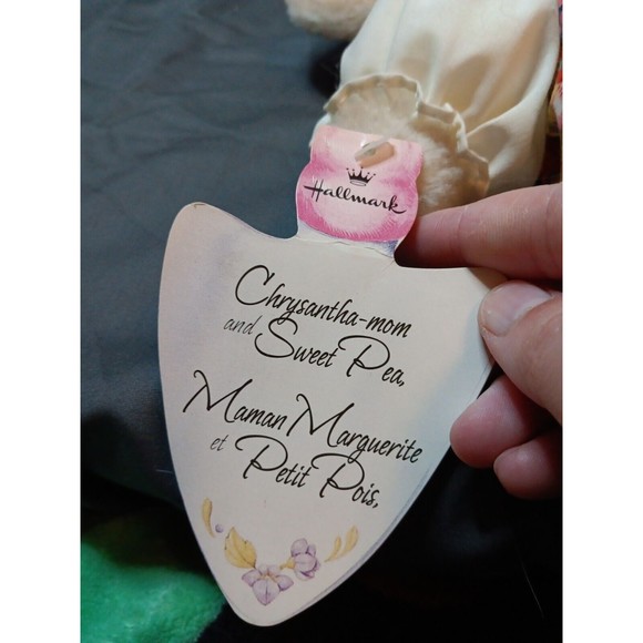 NWT Crysantha-mom And Sweet Pea Hallmark Mothers Day Bear Plush Stuffed Animal - Picture 7 of 7
